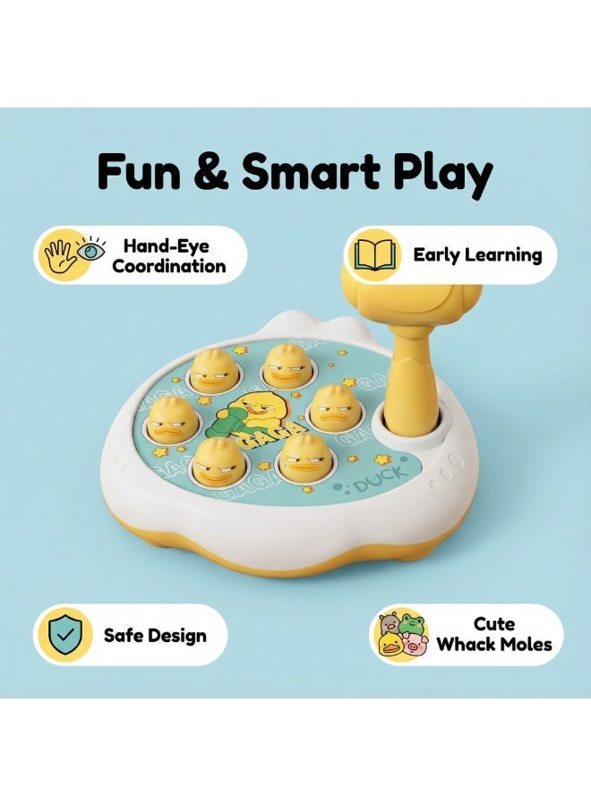 Whack Game Mole for Toddlers, Toys for 3-12 Year Old Boys and Girls, Pounding Game for Kids,Gifts for 3 4 5 6+ Year Old Boys, Interactive Educational Toy with Sound and Light - Image 3