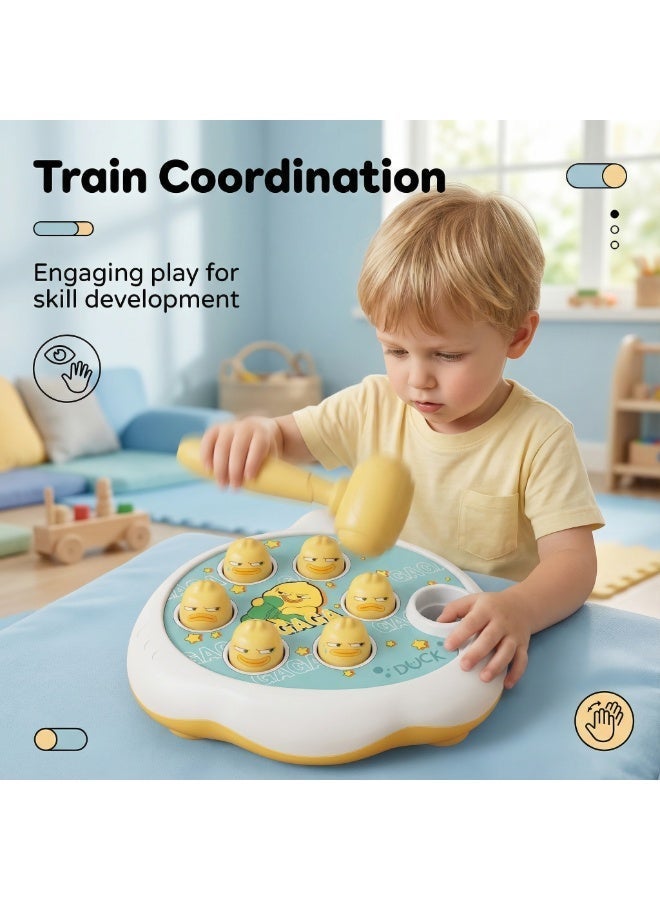 Whack Game Mole for Toddlers, Toys for 3-12 Year Old Boys and Girls, Pounding Game for Kids,Gifts for 3 4 5 6+ Year Old Boys, Interactive Educational Toy with Sound and Light - Image 2