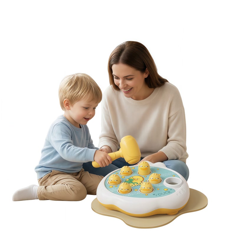 Whack Game Mole for Toddlers, Toys for 3-12 Year Old Boys and Girls, Pounding Game for Kids,Gifts for 3 4 5 6+ Year Old Boys, Interactive Educational Toy with Sound and Light - Image 1
