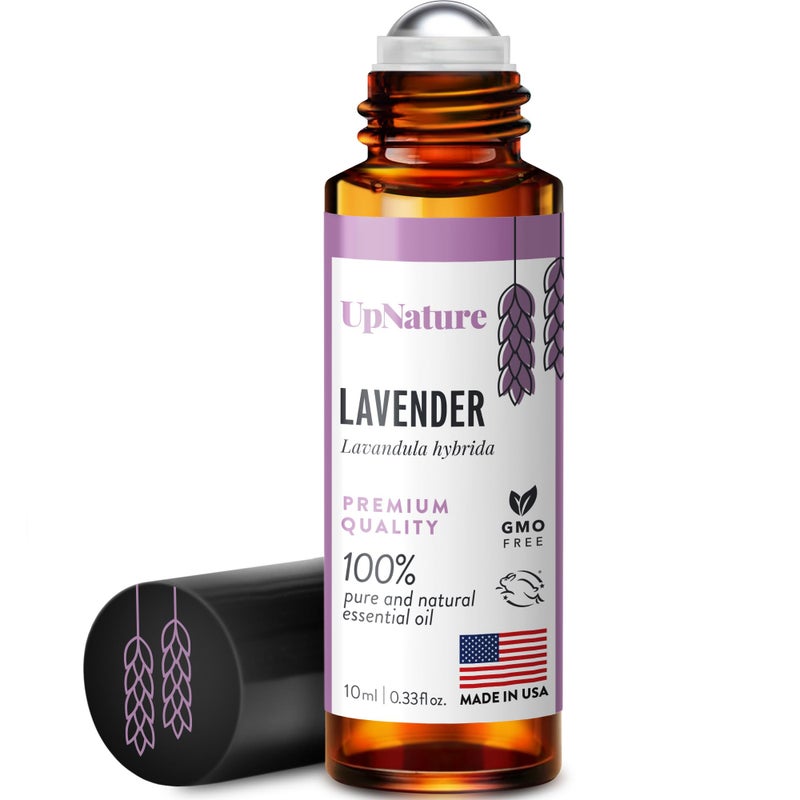 UpNature Lavender Essential Oil Pure Roll On 100 Natural Lavender Oil for Skin