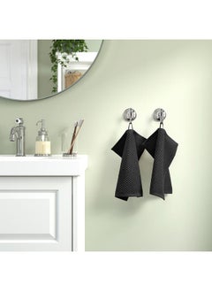 زبون منشفة، سوداء، 30×30 سم  - Image 3