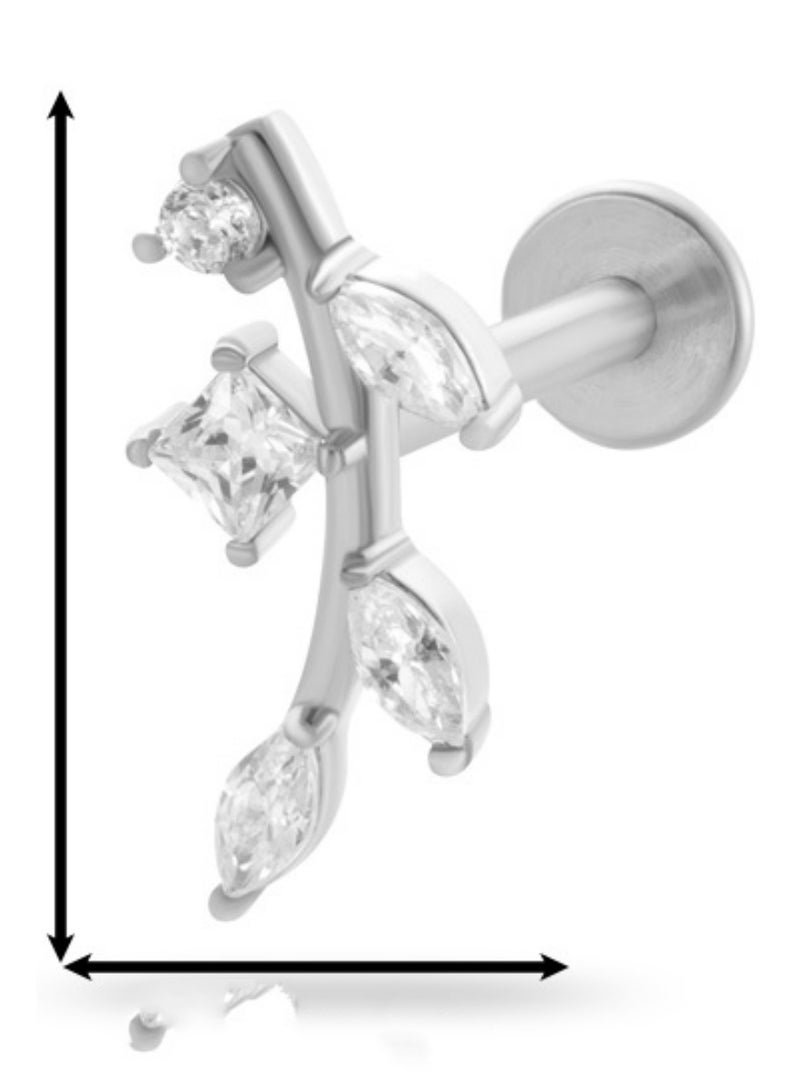 Screw Rod Popular Cartilage Puncture Jewelry