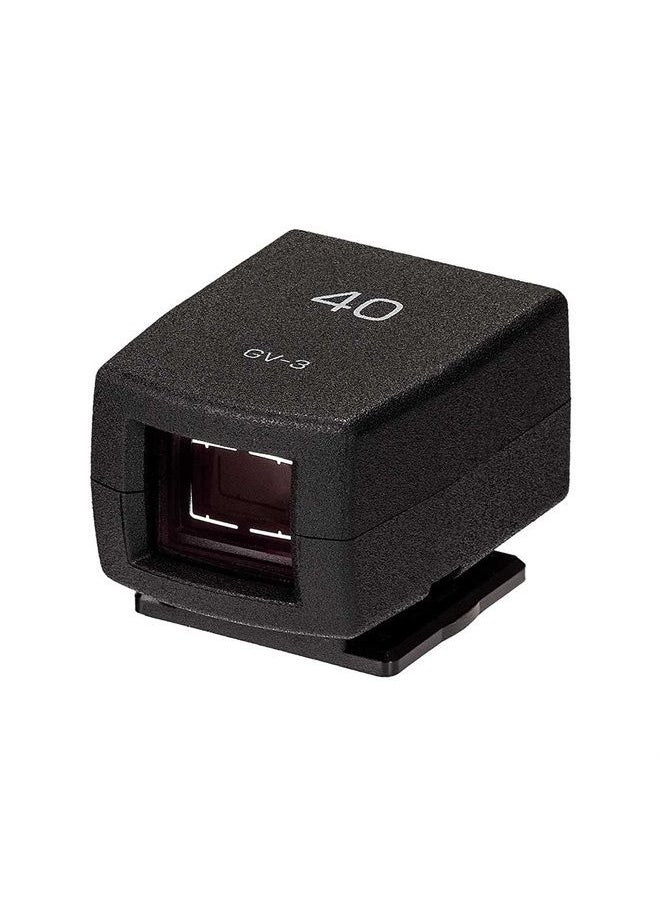 RICOH RICOH External Mini Finder GV-3 [Compatible Model: RICOH GR IIIx] [Optical viewfinder with a 40 mm Angle of View Attached to The hot Shoe] [Field of View Approx. 85%] [Manufacturer Warranty 1 Year  - Image 3
