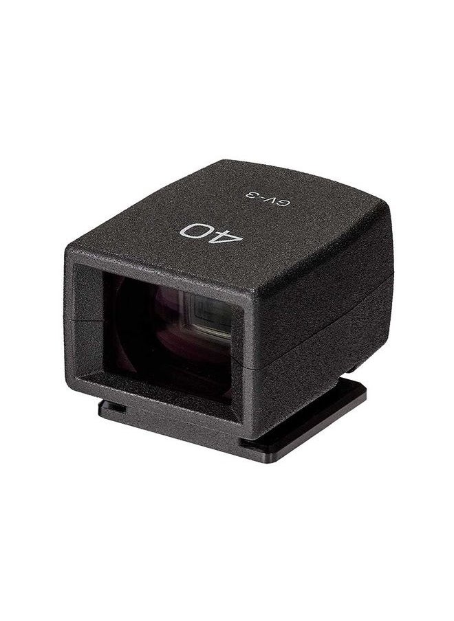 RICOH RICOH External Mini Finder GV-3 [Compatible Model: RICOH GR IIIx] [Optical viewfinder with a 40 mm Angle of View Attached to The hot Shoe] [Field of View Approx. 85%] [Manufacturer Warranty 1 Year  - Image 1