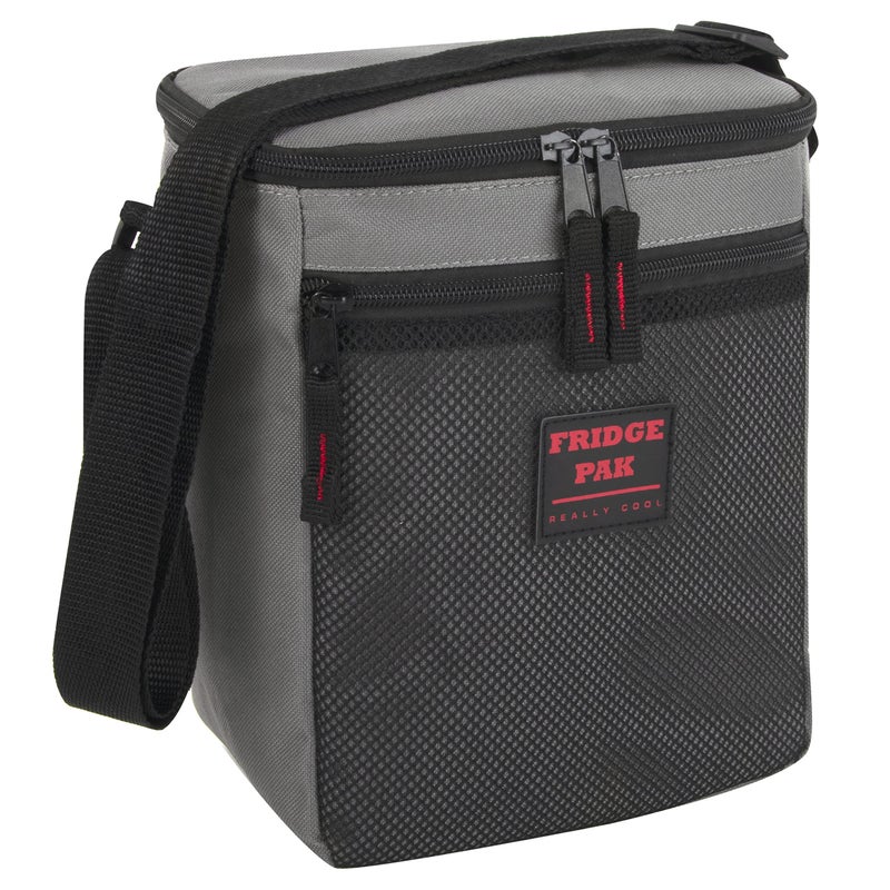 6 Can Cooler Bags Insulated Soft Cooler Lunch Bag for Men Waterproof Leak Proof Cooler Bags Insulated Charcoal Grey