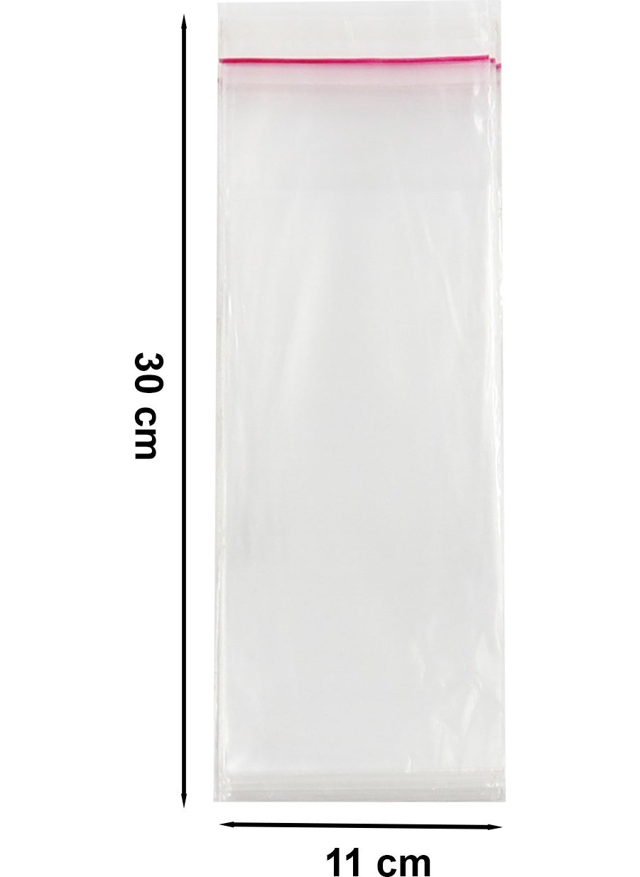 Repro Design 10X30 cm Transparent Tape Bag / 50 Pieces  - Image 3