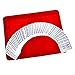 MilesMagic Magicians Card Mat for Playing Cards Poker Coins Routines Gimmicks and Magic Trick Close Up Performances Made of Velvet Soft and Light Red - Image 3