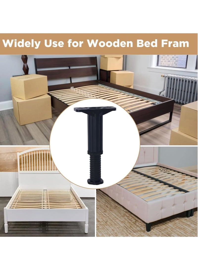Cobest Adjustable Metal Bed Support Legs - Height 4.72-7.84 inches, for Bed, Sofa, Cabinet, Couch, Dresser, Table (Set of 4) - Image 5