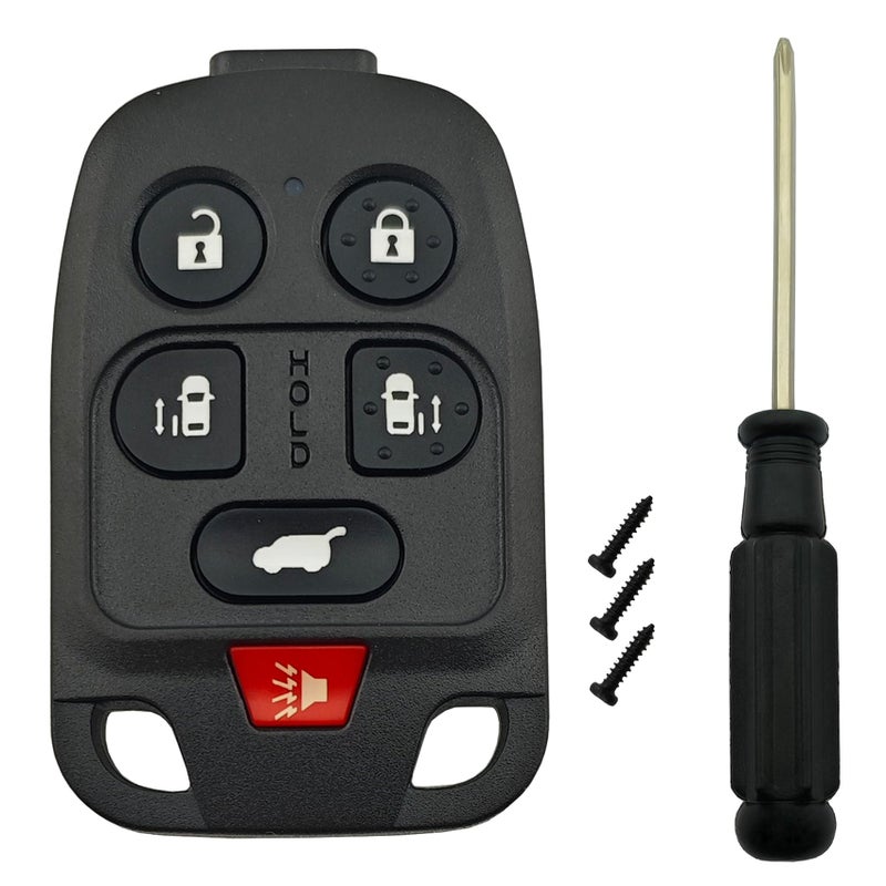 vurbemes No Cutting Required Replacement Key Fob Shell fit for 2011 2012 2013 Honda Odyssey Keyless Entry Remote Key Fob Cover Case - Image 1