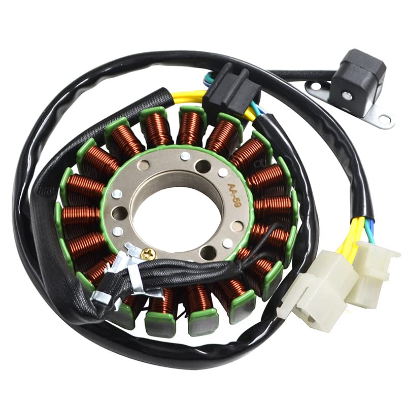 XuLong Stator Magneto Coil 3210138302 Compatible with Suzuki GN250 GN 250 19822001TU250 TU 250 19972016 Ignition Coil for Motorcycle
