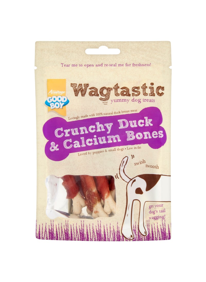 Armitage Wagtastic Duck And Calcium Bones 90g 