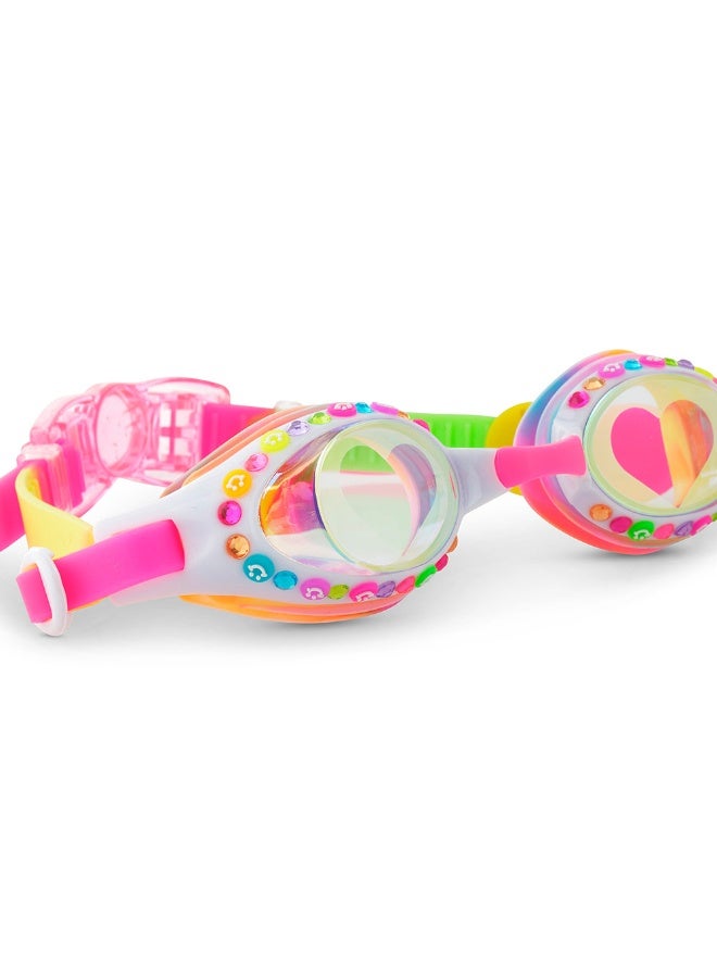 Bling2o Positively Pink Smile Girl Kids' Swim Goggles - Image 4