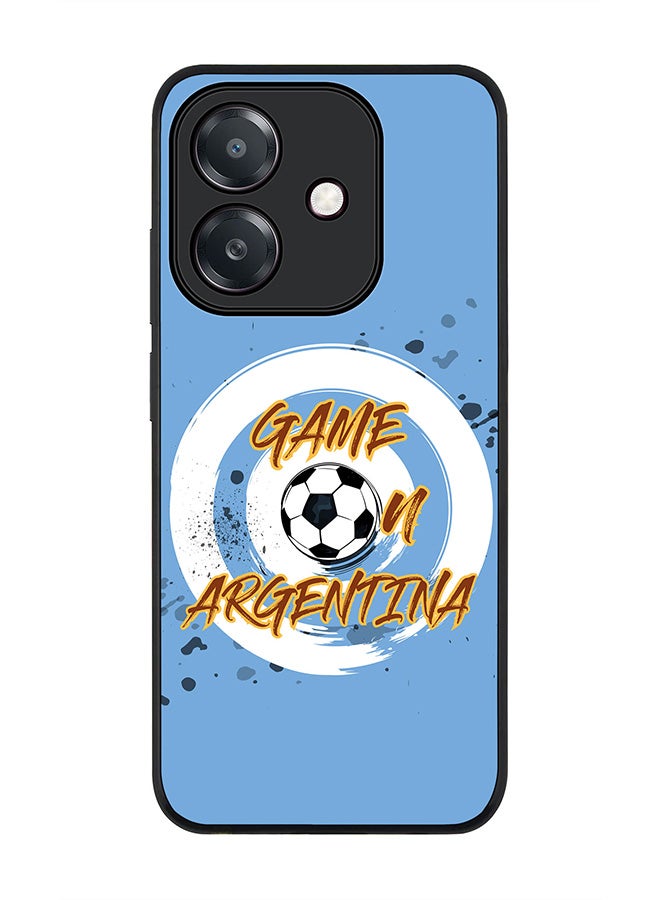 Stylizedd For Oppo A5i Case,Slim fit Camera Protection, Shockproof Thin Phone cover  - Game on Argentina