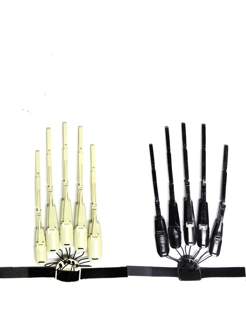 الأزرق جي دبليو Halloween articulated fingers cosplay party props right hand white - Image 2