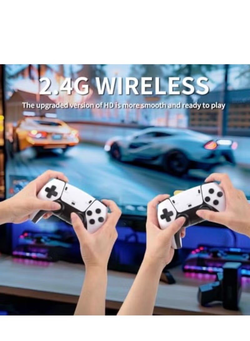 جايم عصا ألعاب Nostalgia M15 وحدة تحكم ريترو لاسلكية مع 20000 لعبة ومخرج HDMI 4K ووحدات تحكم لاسلكية مزدوجة - Image 2