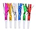 BinaryABC Noise MakerMetallic Fringed Blowouts WhistlesParty Blowers Whistlesfor Birthday Party Favors New Years Party 30Pcs - Image 3