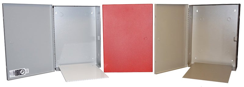 Mier Products UL Red 11x15x4 Box with 9x13 Panel Made in The USA