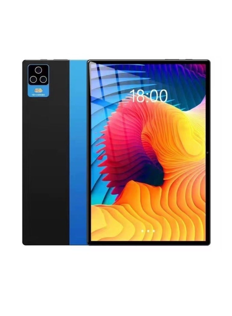 AROAQ P71 Gaming Tablet, 800mah Battery Wifi Tablet With 3 Cameras, Octa Core Processor Large Screen Android Tablet, Lightweight Portable Touch Pad For Movies Gaming, (Black And Blue, 6GB RAM And 128GB ROM) - Image 1