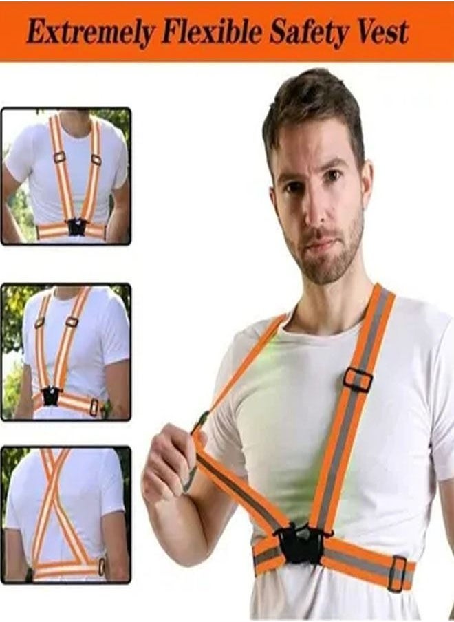 ZCM-HAPPY 2 Piece Reflective Cycling Safety Vest  - Image 5