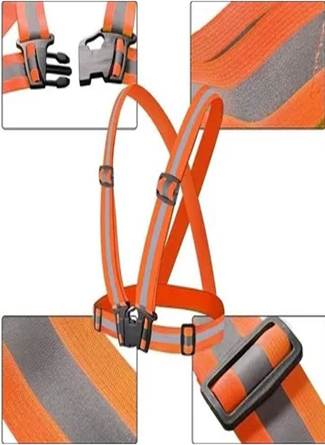 ZCM-HAPPY 2 Piece Reflective Cycling Safety Vest  - Image 4