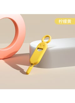 Smiley Face Phone Anti-lost SIM Ejector SetYellow Yellow