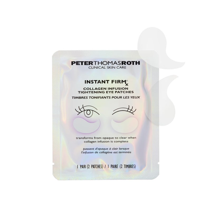Peter Thomas Roth | Instant FIRMxÂ® Collagen Tightening Eye Patches | Eye Patches For Firming Under-Eye Bags & Wrinkles | Eye Masks For Puffiness - Image 1