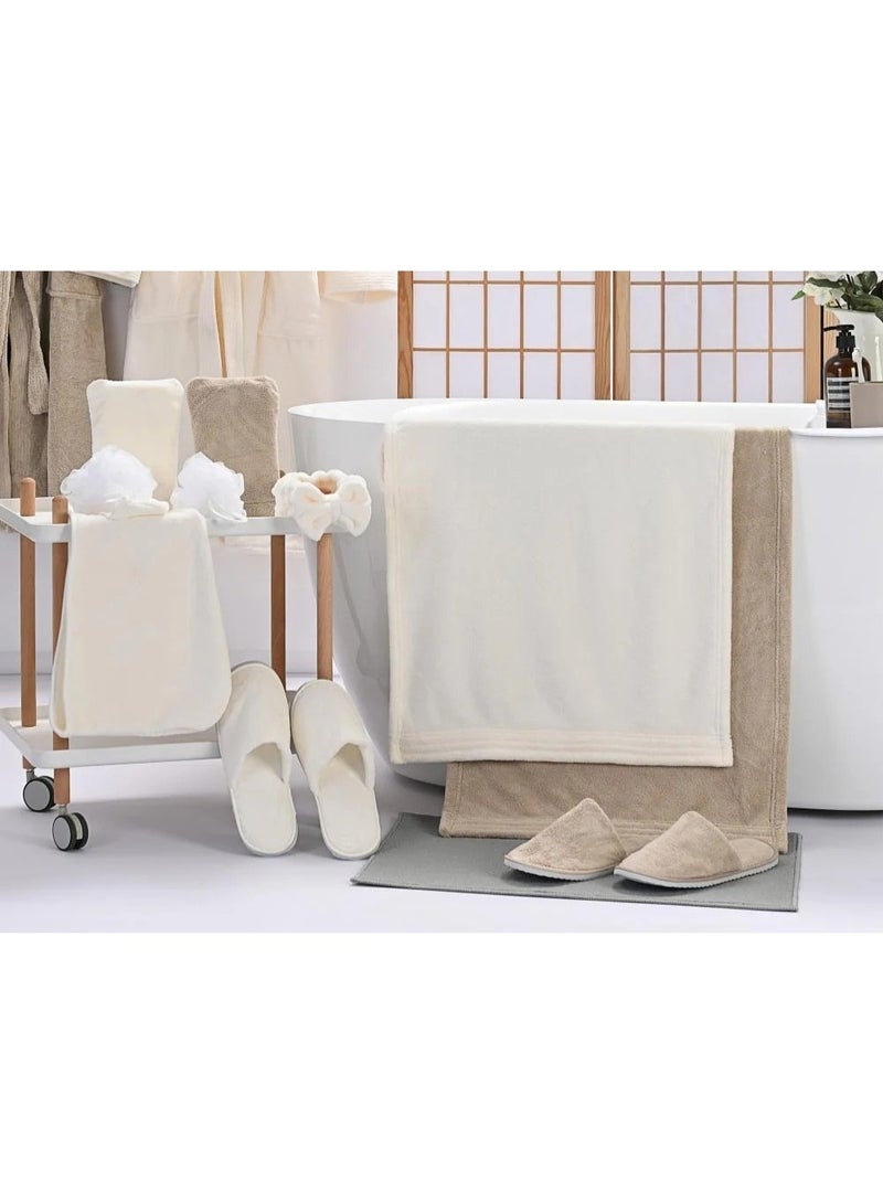 TALA Double Microfiber Bathrobe Set, 14 Pieces - Image 2