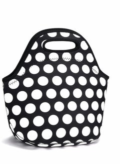 KASTWAVE Lunch Bag, Neoprene Bags Thermal Insulated Tote, Kids, Reusable Washable Picnic, Premium Stitching, Outside Pocket, for Men Womens  - Image 1