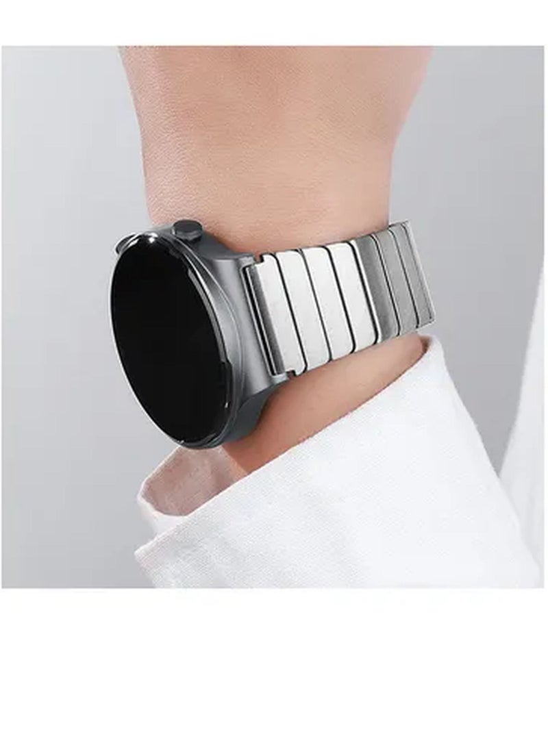 S-Color Replacement Band For Huawei GT2 Pro Silver - Image 4
