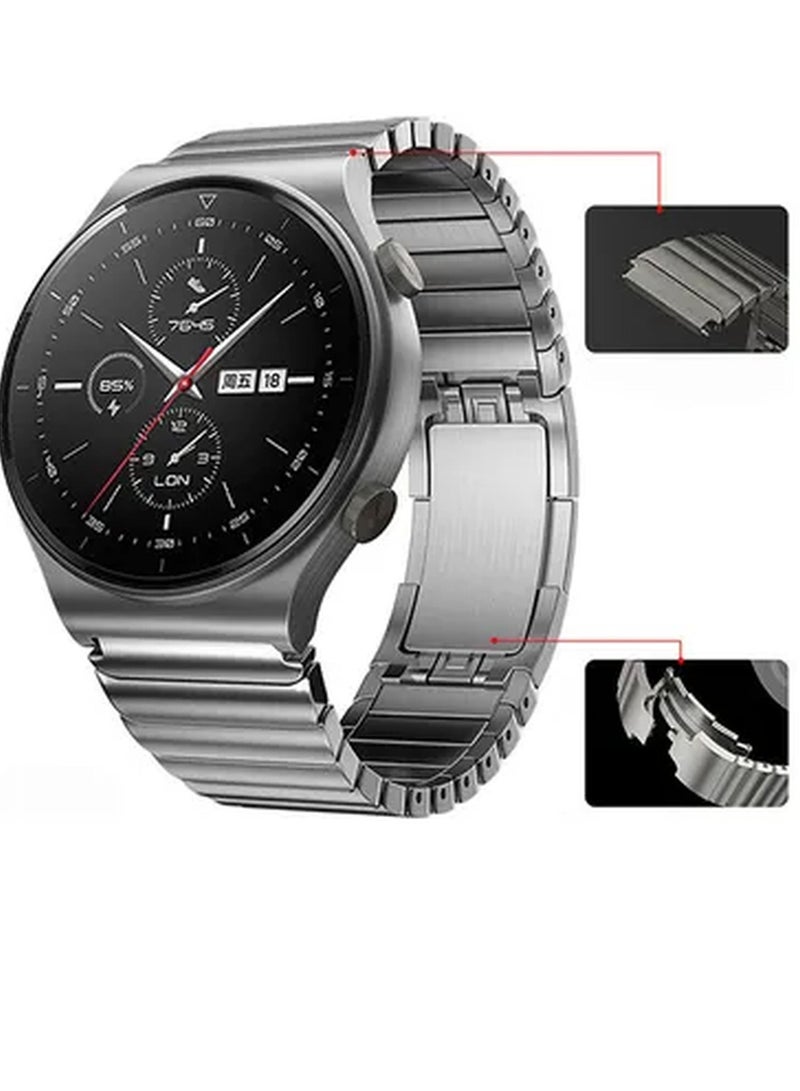 S-Color Replacement Band For Huawei GT2 Pro Silver - Image 2