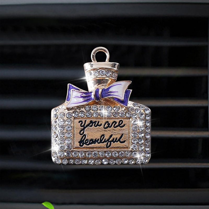 Bling Air Vent Clip,Car Perfume Clip | High Heel Decorative Car Air Freshener For Girls, Women, Stylish Decoration, Accessories - Image 3