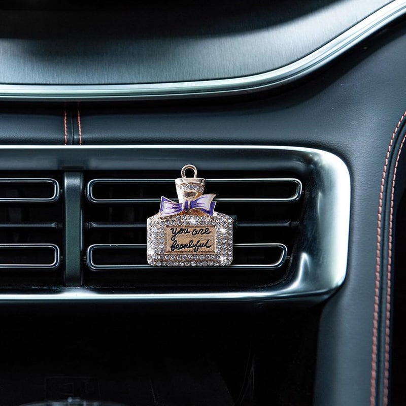 Bling Air Vent Clip,Car Perfume Clip | High Heel Decorative Car Air Freshener For Girls, Women, Stylish Decoration, Accessories - Image 2