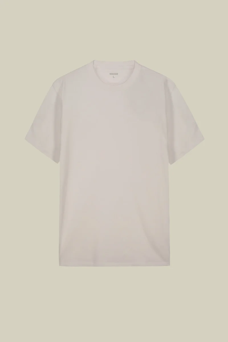 Doppelganger White Men's short-sleeved T-shirt in 100% cotton jersey - White for Men | Best Price UAE