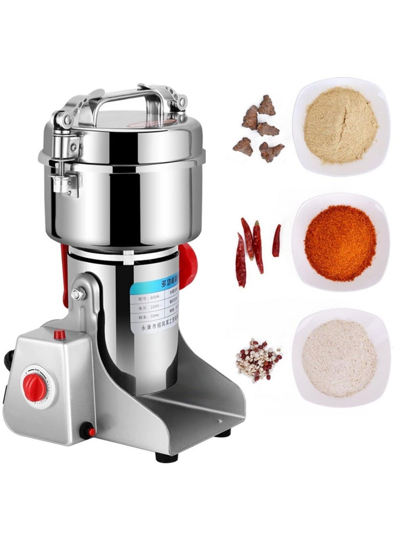 Denx Electric Coffee Grinder Grinder Machine Spice Grinder Bean Grinder 3000W Multi Speeds Large Capacity 800g (with 22 Extra Spare Parts) - Image 3