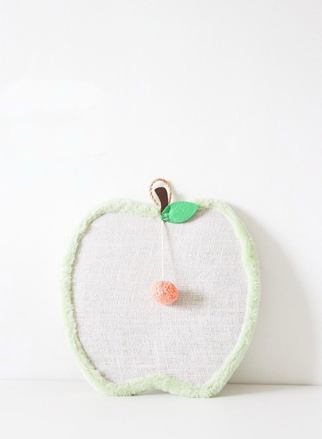 1pc Sisal Cat Scratcher Pad Cardboard Hanging Fish Cat Scratcher Board Cat Claws Care Toy Cat Scratching Mat for Cat Grinding Claws - Image 1