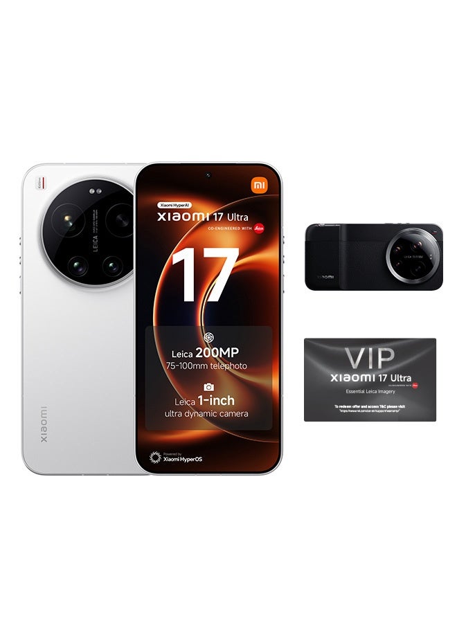 Xiaomi 17 Ultra White Dual SIM 5G 16GB RAM 512GB + Photography Kit with 3-pin Adaptor (EN Plug Version) - Global Version - Image 1