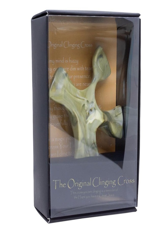 VILLAGE GIFT IMPORTERS الصليب الأصلي المعلق من نوت سو بلين جين (تمويه) | يناسب راحة يدك تمامًا | هدية مسيحية رائعة للمناولة الأولى، أو التثبيت، أو للتعبير عن التقدير - Image 2