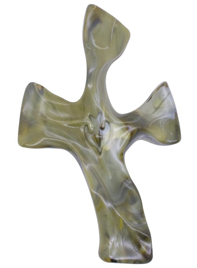 VILLAGE GIFT IMPORTERS الصليب الأصلي المعلق من نوت سو بلين جين (تمويه) | يناسب راحة يدك تمامًا | هدية مسيحية رائعة للمناولة الأولى، أو التثبيت، أو للتعبير عن التقدير - Image 5