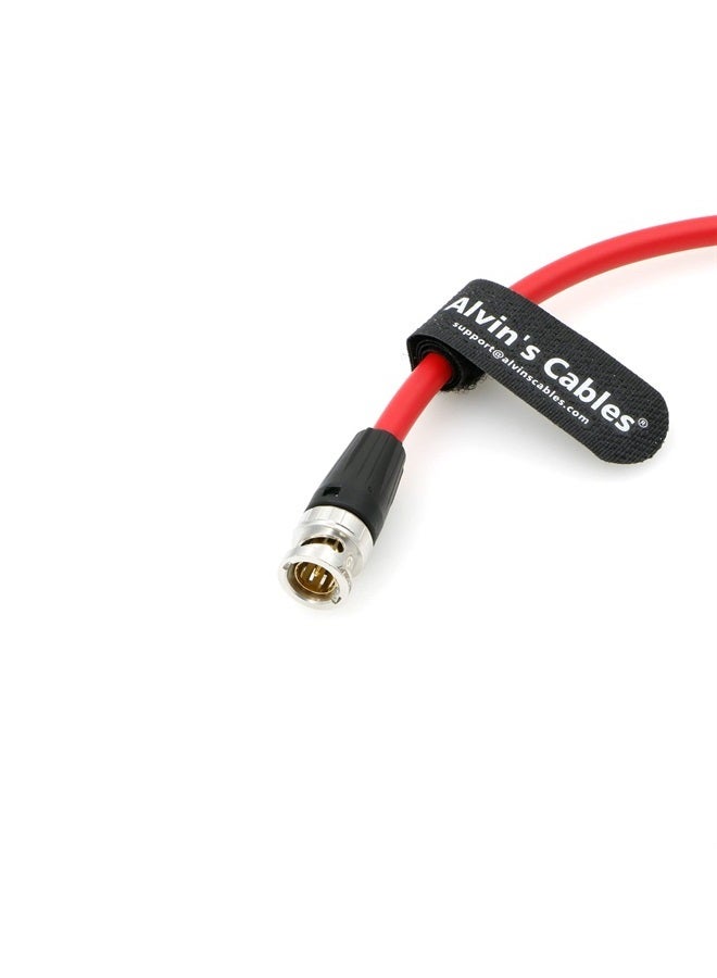 Alvin's Cables 12G BNC-Coaxial-Cable HD SDI BNC Male to Male Original Cable for 4K Video Camera 50CM|19.7inches RED - Image 5