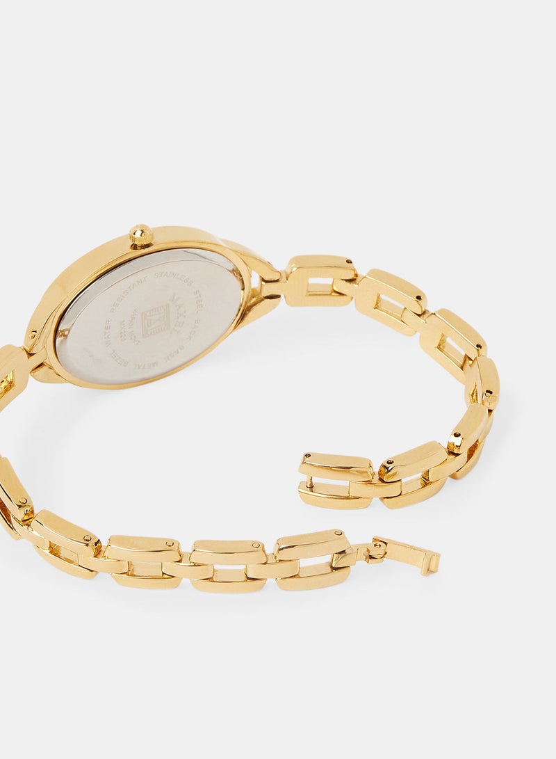 Maxel ساعة معصم مزينة للنساء MX63 - Image 3