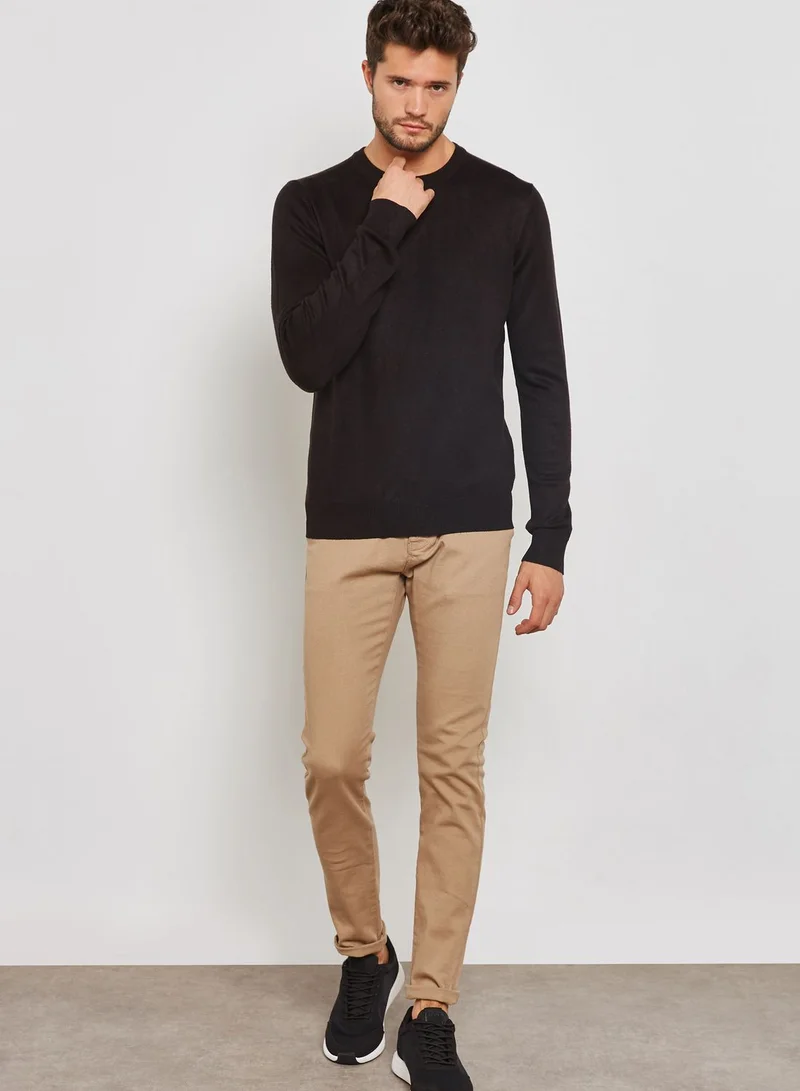 FOREVER 21 Long Sleeve Knitted Sweater