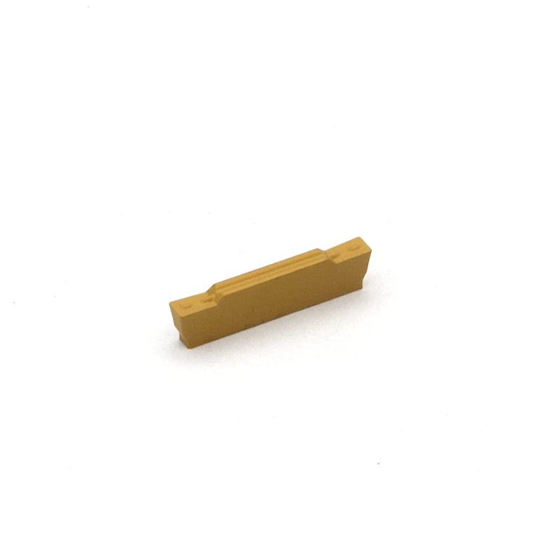 FomaSP MGMN200-M Carbide Grooving Inserts for MGEHR/L and MGIVR/L Grooving Cut-Off Tool Holder, Installed with KOLORY, CVD Yellow Coating, 10pcs - Image 2