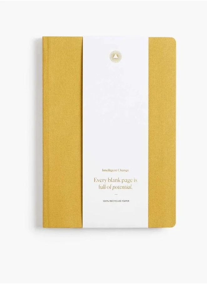 أنتلجينت_تشينج Intelligent Change Premium Yellow Notebook