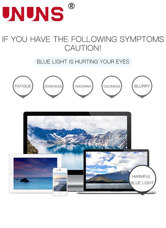 UNUNS - Ladies Reading Glasses With Box,Oprah Style Oversized Square Spring Hinge Blue Light Blocking Glasses,Compact And Lightweight,Anti-Reflectiv,Anti Glare UV Eyeglasses For Men Women 1.5 2.0 2.5 3.0 - Image 1