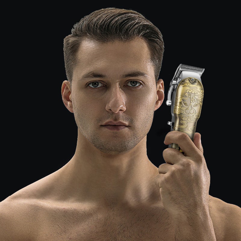 Rechargeable Hair Trimmer with LED Display Multi-functional Cordless Hair Clipper With 12 Guided Combs - Image 4