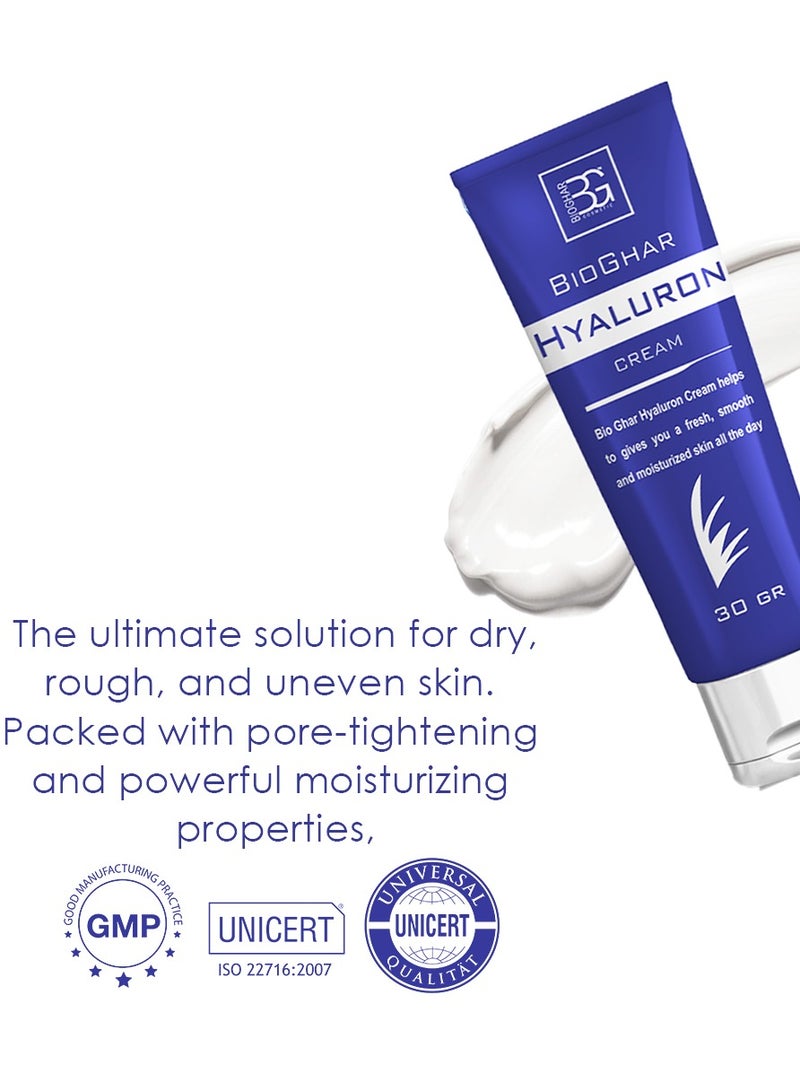 بيوغار  هيالورون كريم بالهيالورونيك أسيد 30 جم - Image 5