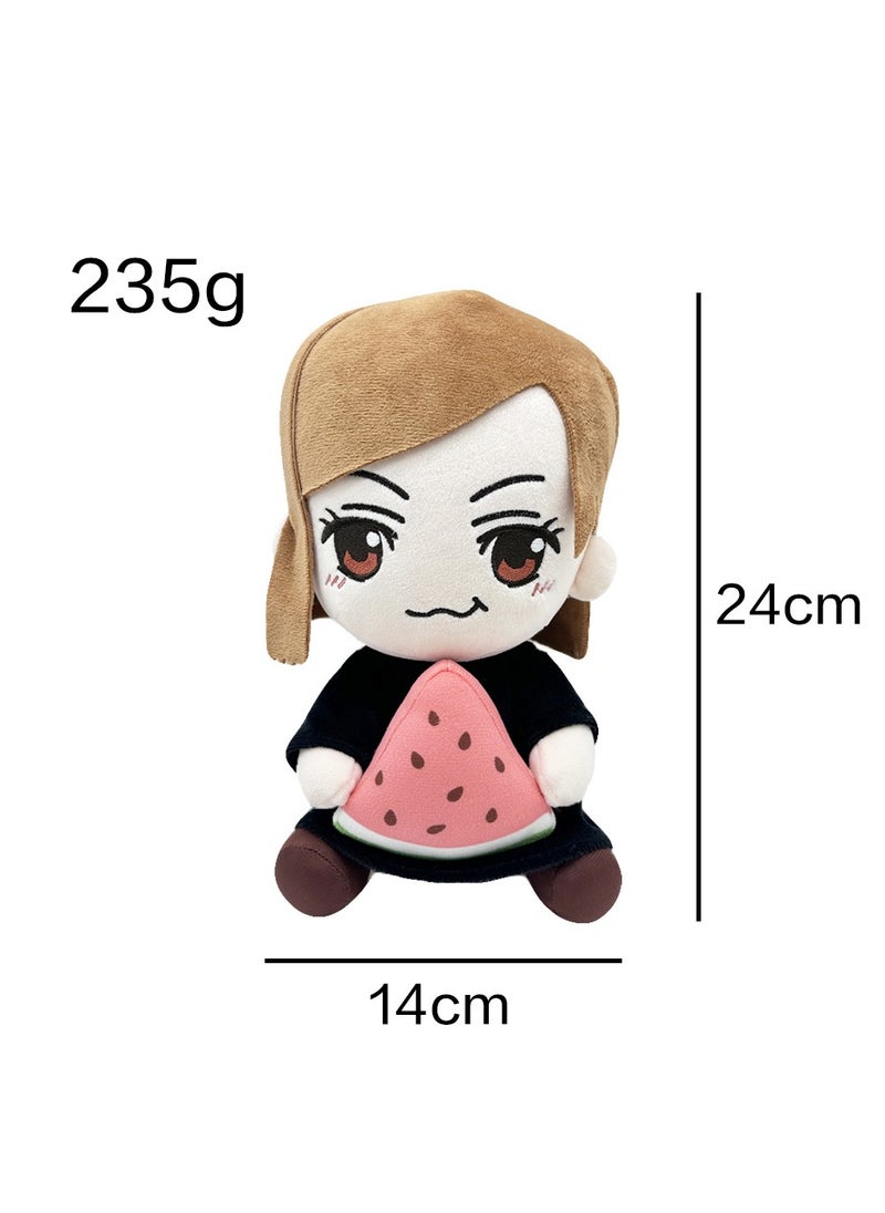 General Nobara Watermelon Sitting Taito Plush Nail Wild Rose Figure  - Image 3