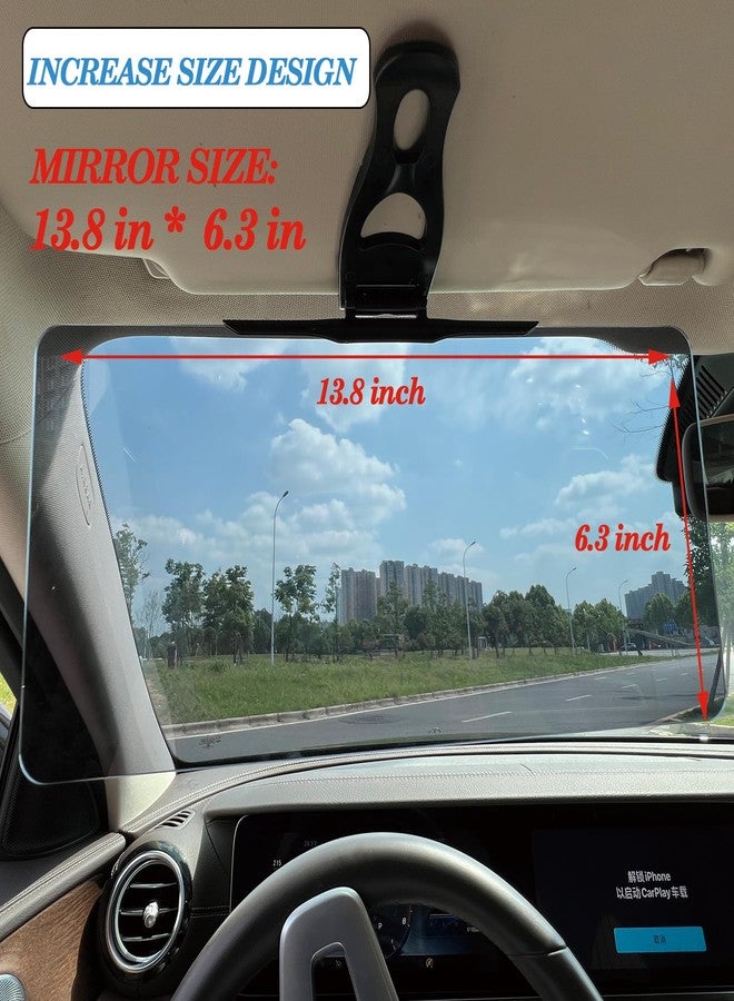 Mtverver Sun Visor Extender for Cars, Polarized Car Visor Extender Sun Blocker UV400, Adjustable Visor Extension for Car Visor, Clip on, Universal - Image 3