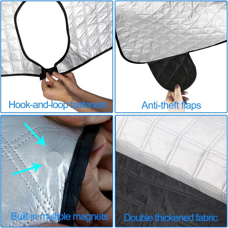 CICMOD Car Windshield Cover Sunshade for Fiat Ducato, Citroen Jumper, Peugeot Boxer - Image 5
