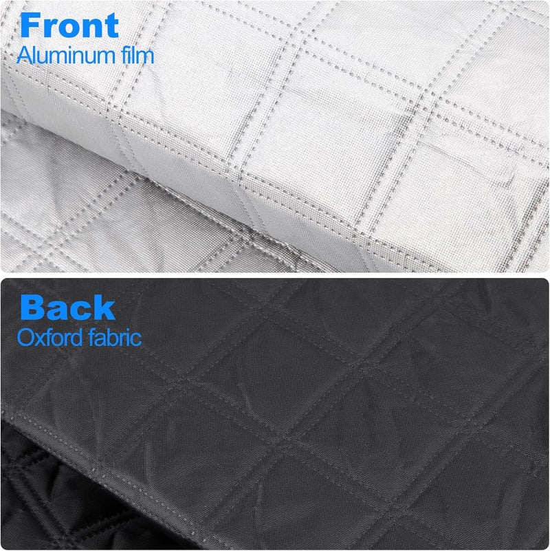 CICMOD Car Windshield Cover Sunshade for Fiat Ducato, Citroen Jumper, Peugeot Boxer - Image 3